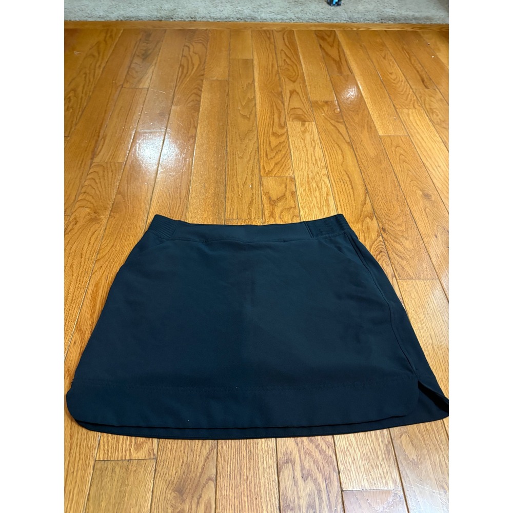 32 Degrees Cool Womens Black tennis golf Athletic Skort Built-in Shorts Size M